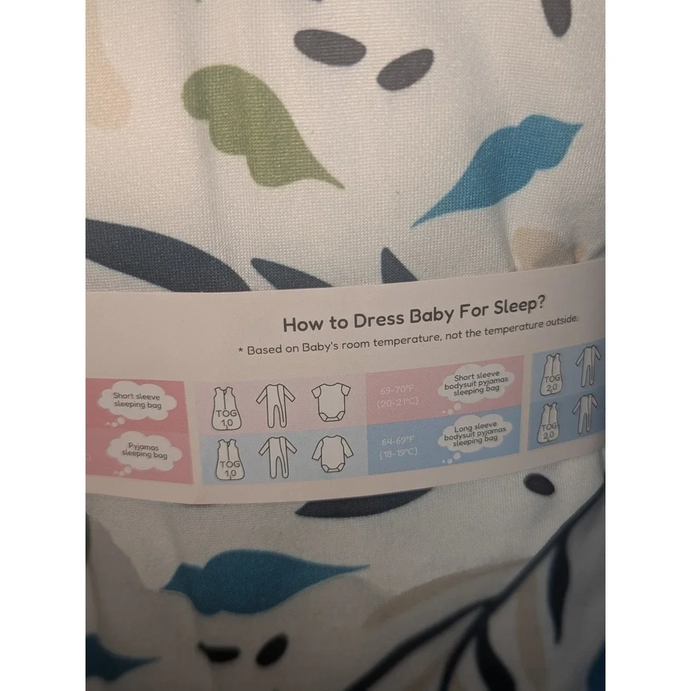 Toddler Sleep Sack With Legs For Early Walkers 1.0 TOG Wearable‎ Blanket Medium
